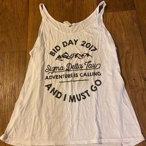 Sigma Delta Tau sorority shirts